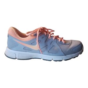 Nike Revolution 2 Running Shoes in Grey Sunset and Peach Glow